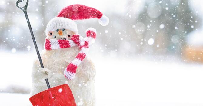 Shovelling Snow Safely image